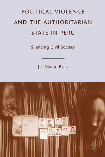 Cover of Political Violence and the Authoritarian State in Peru