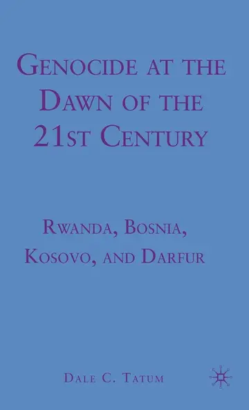 Cover of Genocide at the Dawn of the Twenty-First Century
