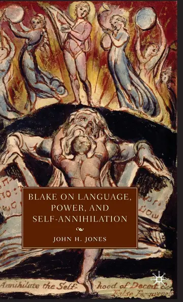 Cover of Blake on Language, Power, and Self-annihilation