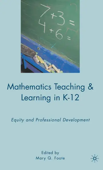 Cover of Mathematics Teaching and Learning in K-12