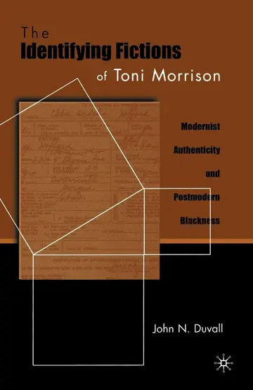 Cover of The Identifying Fictions of Toni Morrison