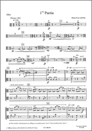 Cover of Anne Fuzeau Productions Level P.Y. - Singing of Prophetiis - Partie Separee Alto
