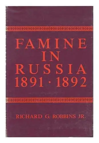 Cover of Famine in Russia, 1891-92