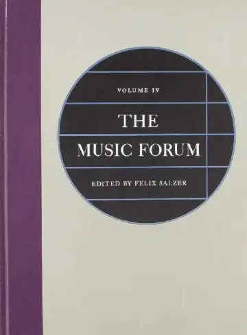 Cover of The Music Forum