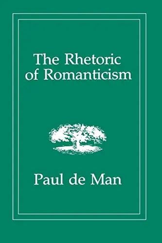 Cover of The Rhetoric of Romanticism
