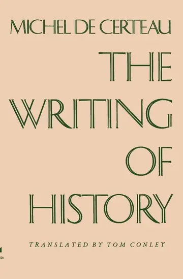 Cover of The Writing of History