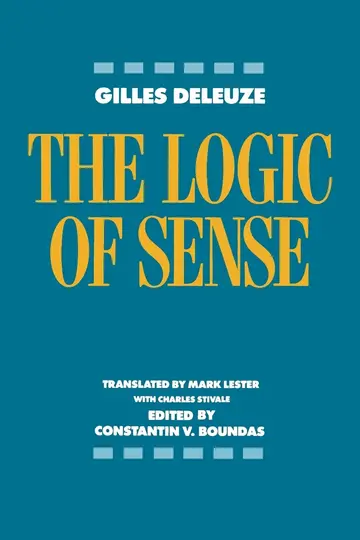 Cover of The Logic of Sense