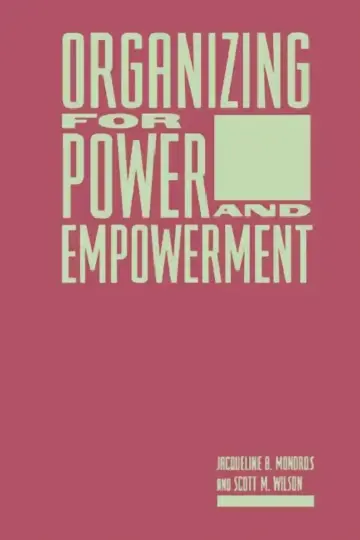 Cover of Organizing for Power and Empowerment
