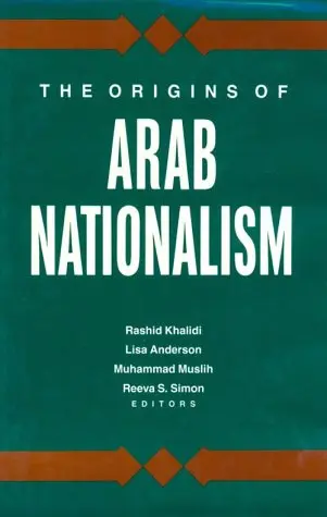 Cover of The Origins of Arab Nationalism