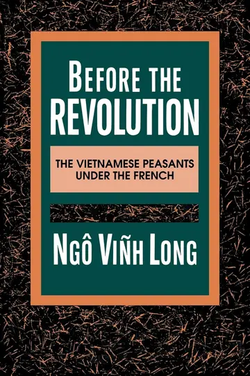 Cover of Before the Revolution