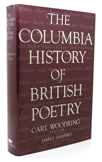 Cover of The Columbia History of British Poetry