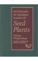 Cover of Dictionary of Generic Names of Seed Plants