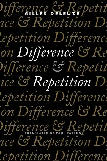 Cover of Difference and Repetition