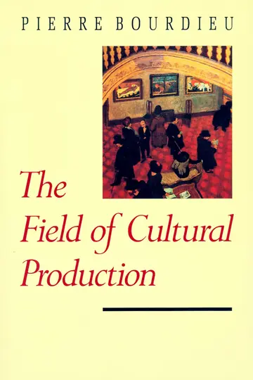 Cover of The Field of Cultural Production