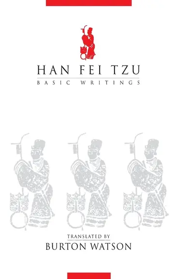 Cover of Han Fei Tzu Basic Writings