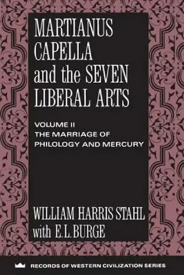 Cover of Martianus Capella and the Seven Liberal Arts