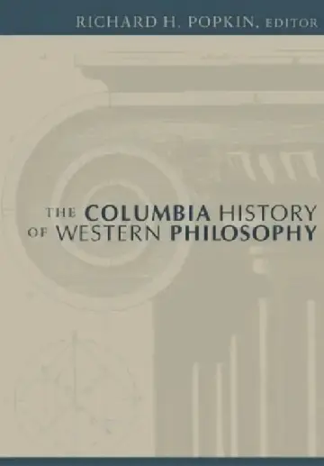 Cover of The Columbia History of Western Philosophy