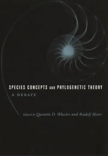 Cover of Species Concepts and Phylogenetic Theory
