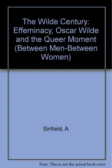 Cover of The Wilde Century