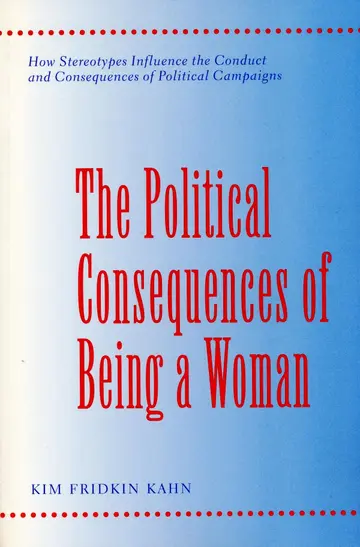 Cover of The Political Consequences of Being a Woman