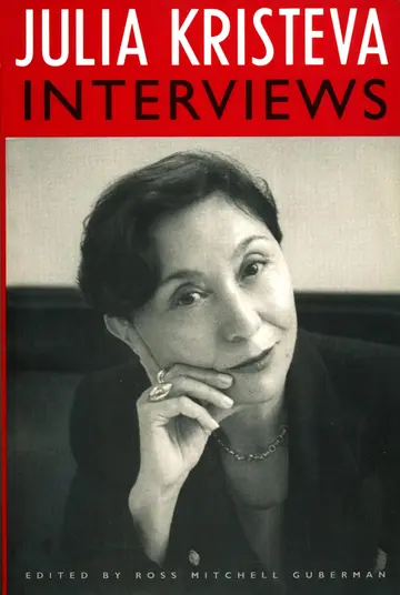 Cover of Julia Kristeva Interviews