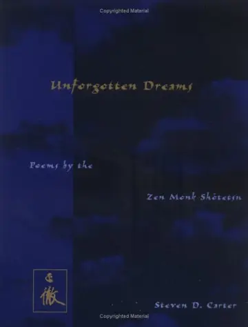 Cover of Unforgotten Dreams – Poems by the Zen Monk Shotetsu (Paper)
