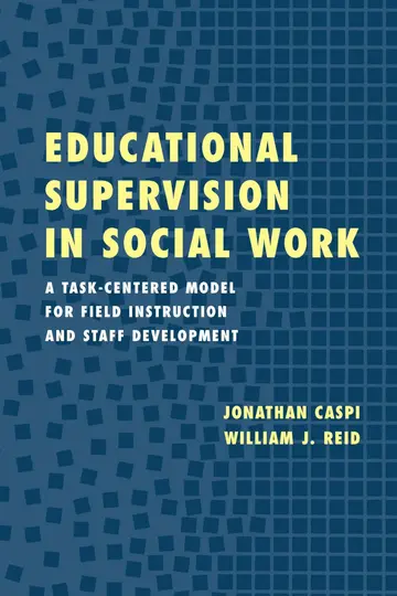 Cover of Educational Supervision in Social Work