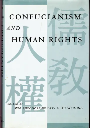 Cover of Confucianism and Human Rights