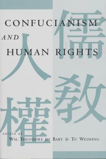 Cover of Confucianism and Human Rights