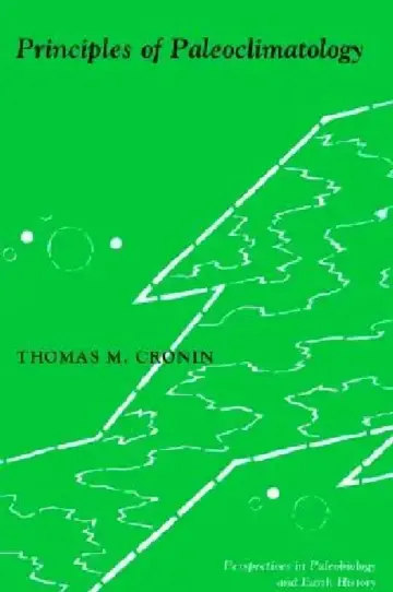 Cover of Principles of Paleoclimatology