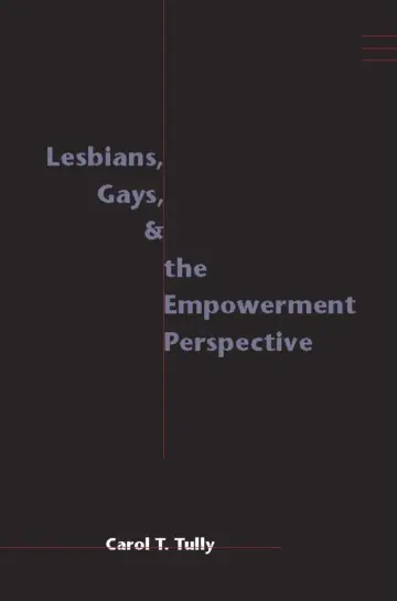 Cover of Lesbians, Gays & the Empowerment Perspective
