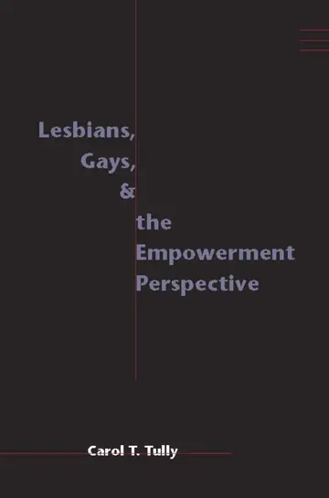 Cover of Lesbians, Gays, and the Empowerment Perspective