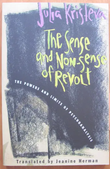 Cover of The Sense and Non-Sense of Revolt