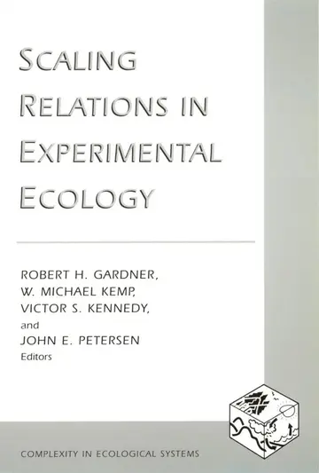 Cover of Scaling Relations in Experimental Ecology