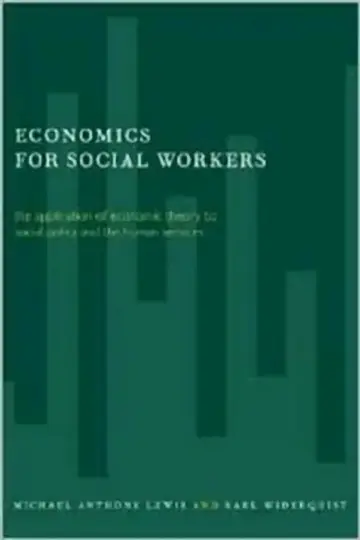 Cover of Economics for Social Workers