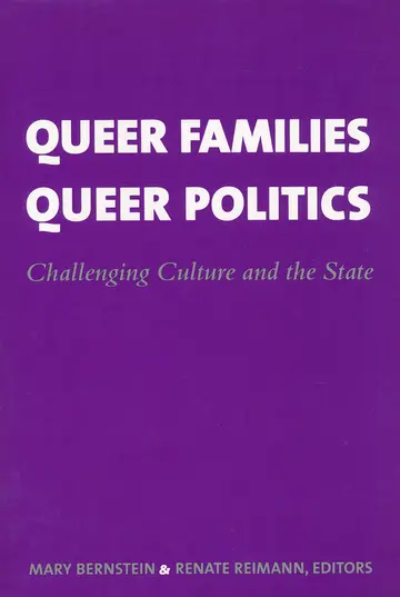 Cover of Queer Families, Queer Politics