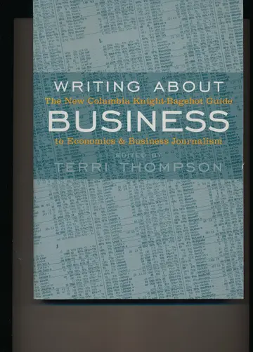 Cover of Writing About Business