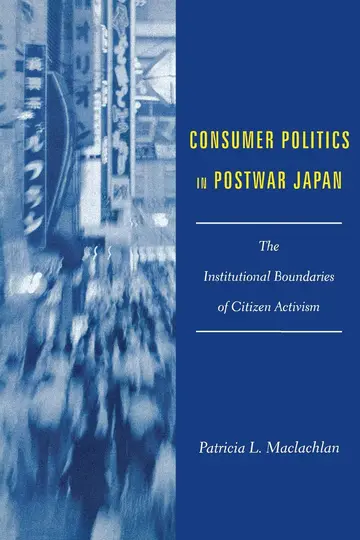 Cover of Consumer Politics in Postwar Japan