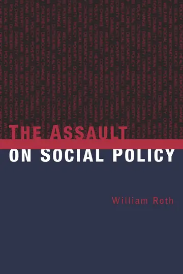 Cover of The Assault on Social Policy