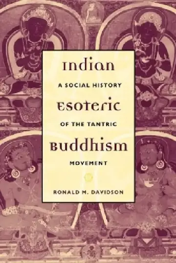 Cover of Indian Esoteric Buddhism