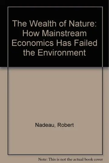 Cover of The Wealth of Nature
