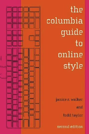 Cover of The Columbia Guide to Online Style