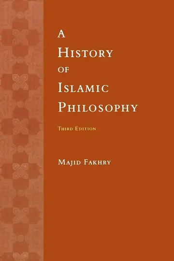 Cover of A History of Islamic Philosophy
