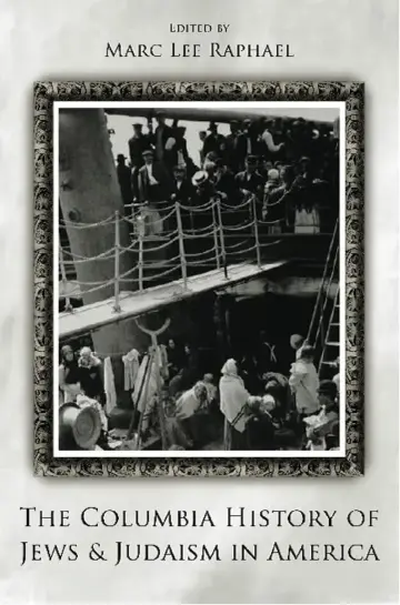 Cover of The Columbia History of Jews and Judaism in America