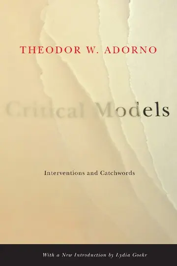 Cover of Critical Models