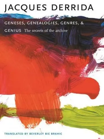 Cover of Geneses, Genealogies, Genres, and Genius