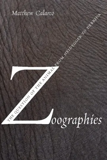 Cover of Zoographies