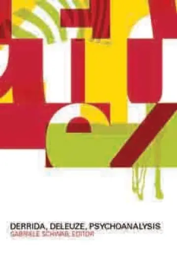 Cover of Derrida, Deleuze, Psychoanalysis