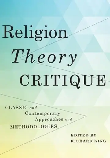 Cover of Religion, Theory, Critique