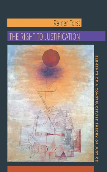 Cover of The Right to Justification